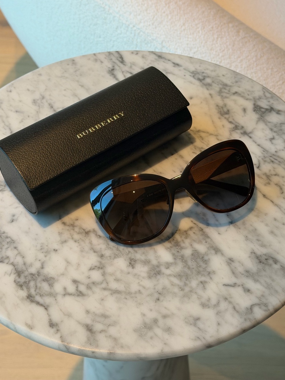 Burberry B3088 Sunglasses – Tortoise Cat Eye 🤎